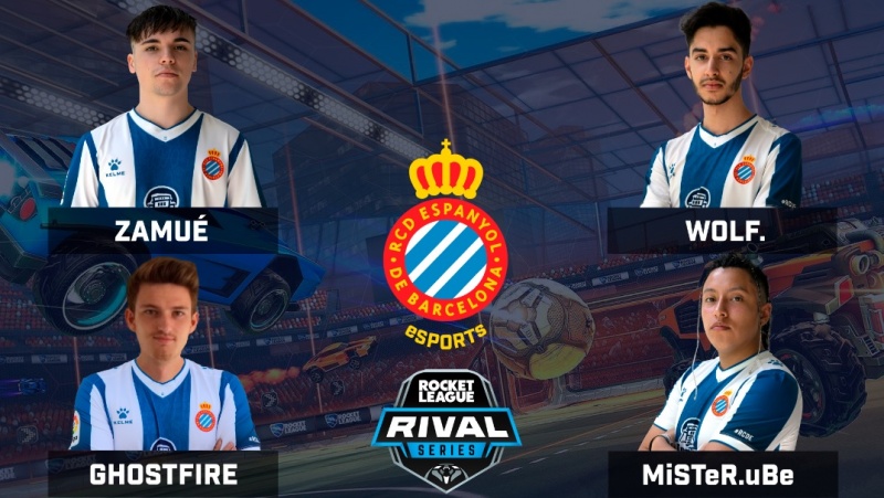 El RCDE eSports arrenca a la Rocket League Rival Series després de guanyar la ESL Masters