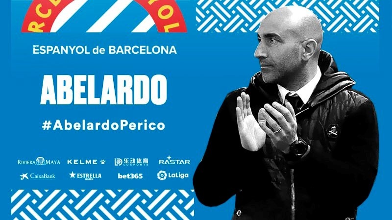 Abelardo, nou entrenador del RCD Espanyol de Barcelona