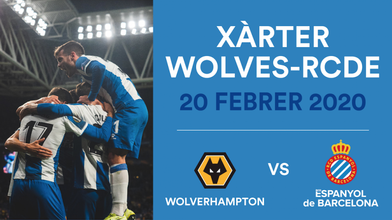 El club organitza un vol xàrter per a Wolverhampton