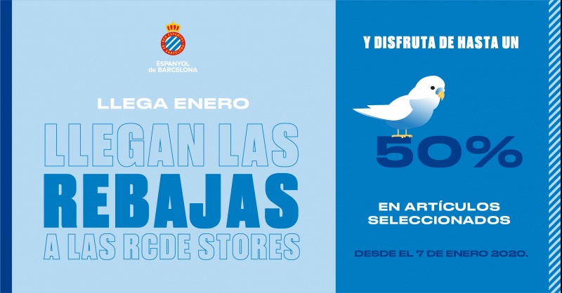 Comencem les rebaixes a les RCDE Stores!