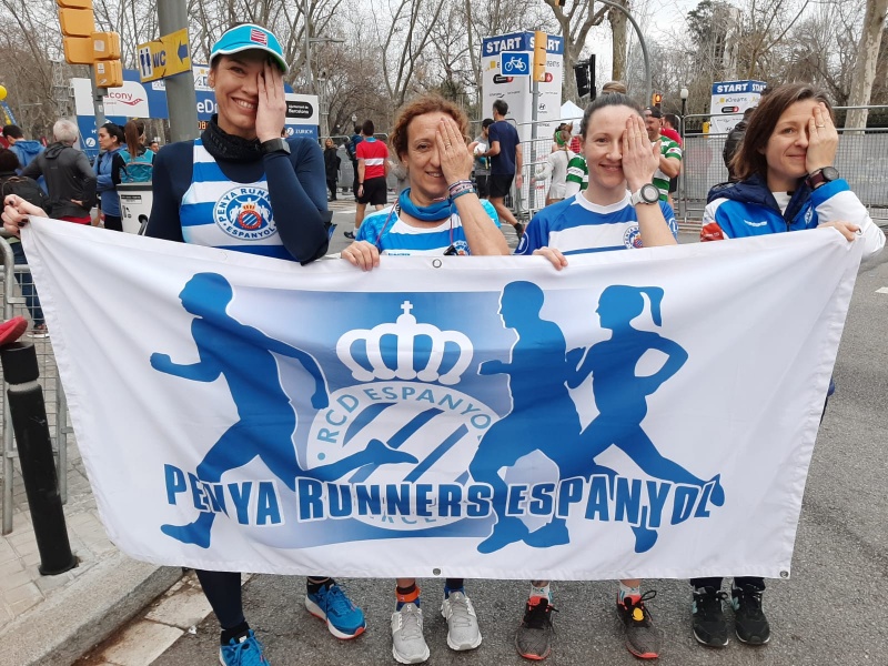 La Penya Runners Espanyol es solidaritza amb la campanya #ThoEstàsPerdent