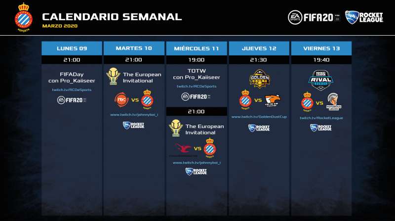 La setmana als esports - del 09/03 al 15/03