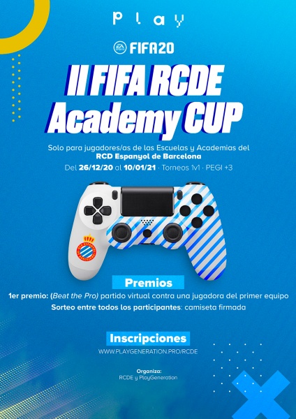 Arriba la 2a edició de la RCDE Academy Cup!