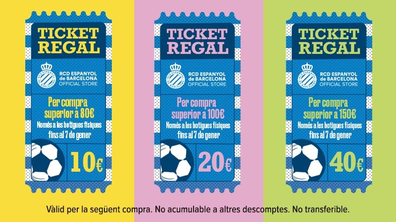 Aquestes Festes fes les teves compres nadalenques a les RCDE Store