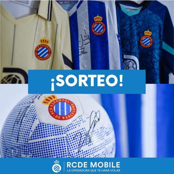 Sorteig amb RCDE Mobile