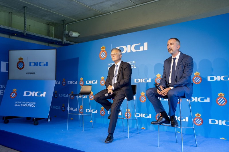 DIGI, nou patrocinador oficial del RCD Espanyol