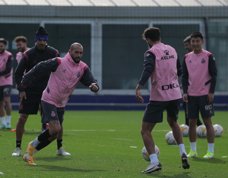 Entrenament a la CE Dani Jarque