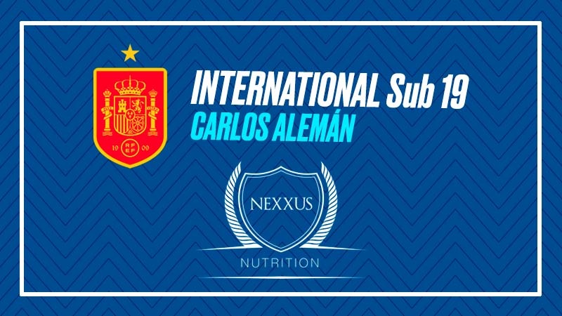 Carlos Alemán, convocat amb la Sub-19