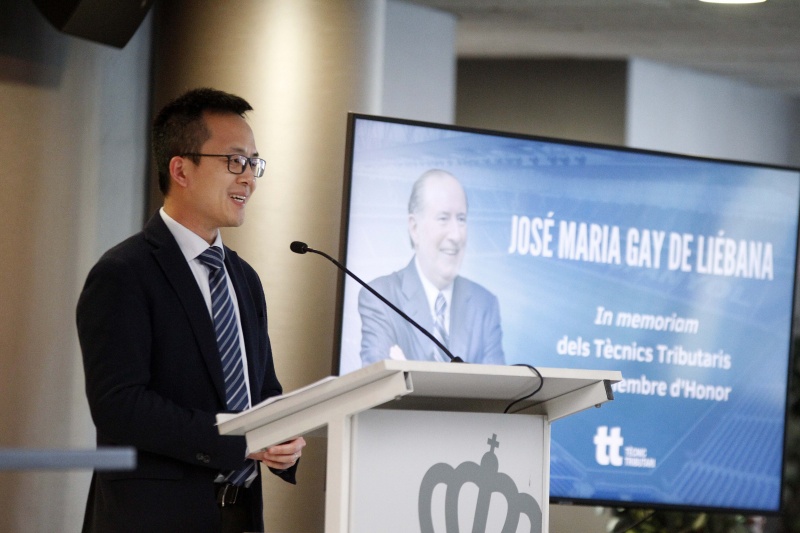 Homenatge a Gay de Liébana a l'RCDE Stadium