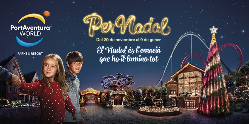 El Nadal és l’emoció que ho il·lumina tot. PortAventura per Nadal!