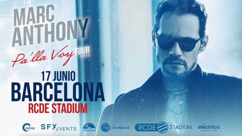 Marc Anthony torna a l’RCDE Stadium