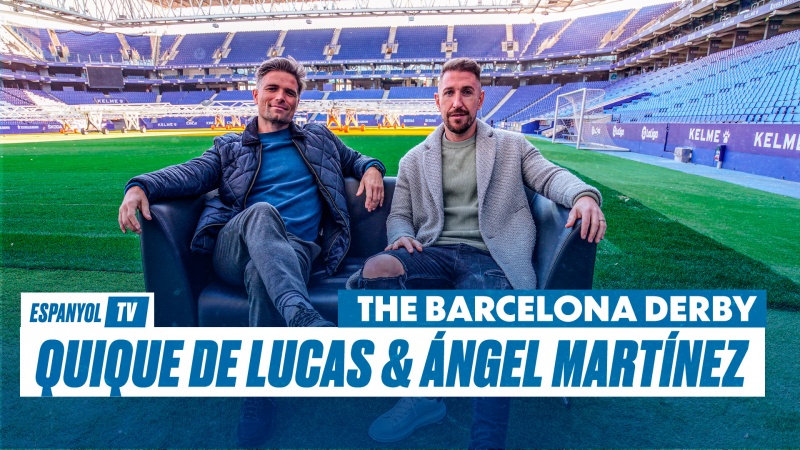 El derbi de Barcelona amb De Lucas i Ángel Martínez