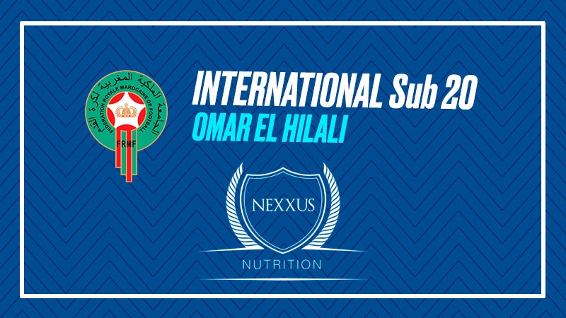 Omar El Hilali, convocat amb la selecció sub-20 del Marroc