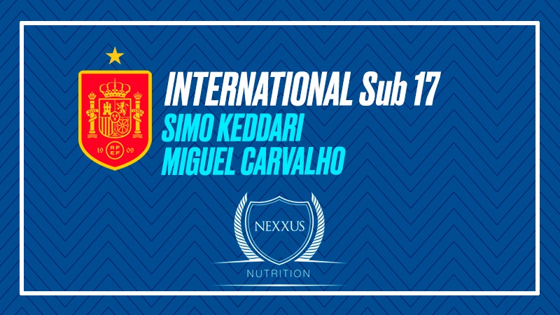 Carvalho i Simo, convocats amb la Sub-17 per a l'Europeu