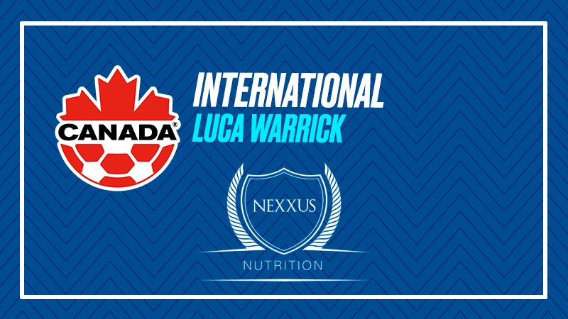 Luca Warrick, convocat amb la Selecció absoluta de Canadà