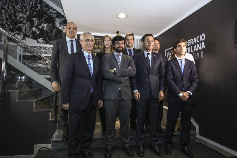 Inauguració de la seu central de la FCF