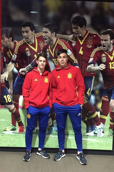 Pol Lozano, protagonista amb la Sub-17