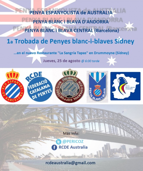 Primera trobada de penyes a Sidney