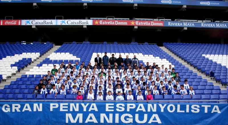 Presentació del futbol base de la GPE Manigua