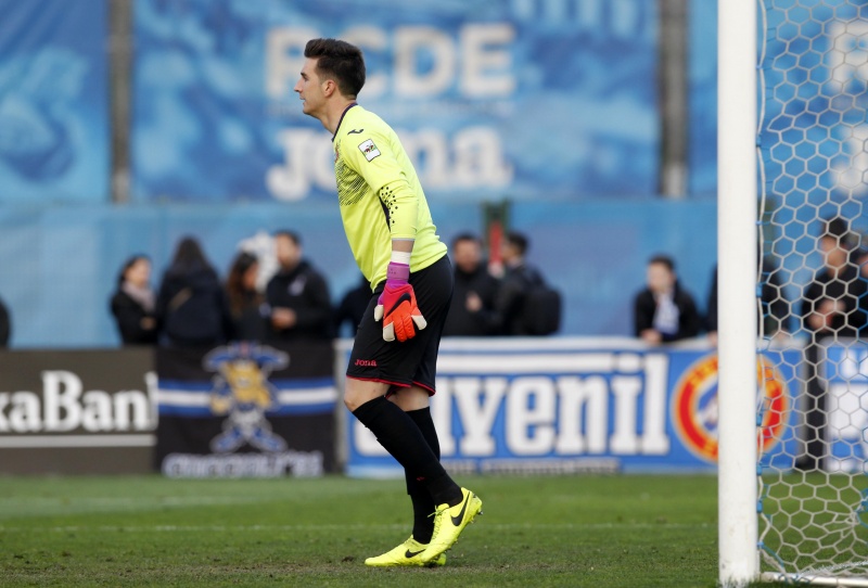 Andrés Prieto, baixa davant l'Atlètico Levante