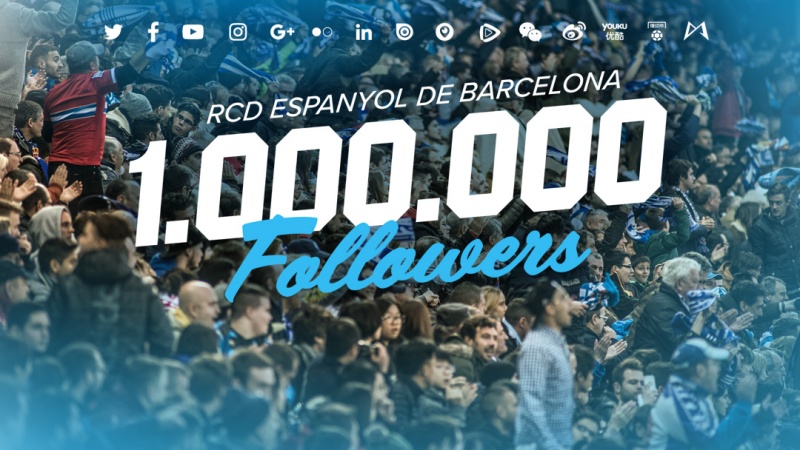 1.000.000 de seguidors a les xarxes socials!