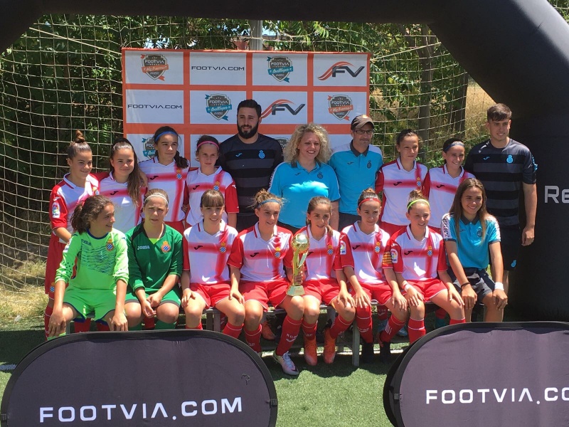 L'Infantil A, campió del Footvia International Tournament