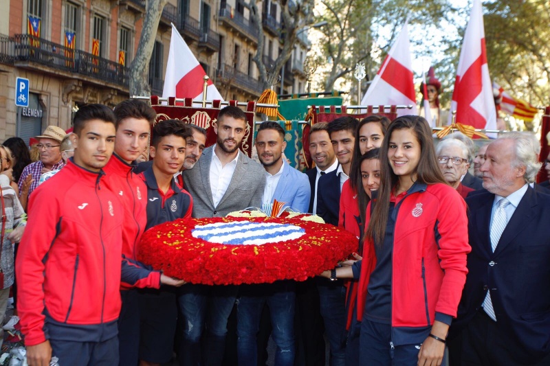 El RCD Espanyol, present a la Diada de Catalunya