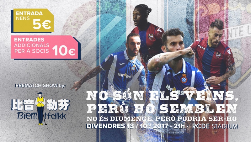 Ser soci de l'Espanyol té grans avantatges... Aprofita-ho a l'Espanyol-Levante!