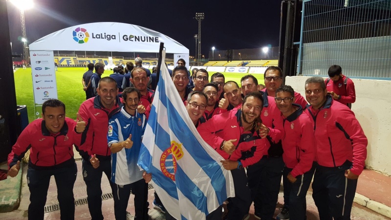 El RCD Espanyol, present a la inauguració de LaLiga Genuine