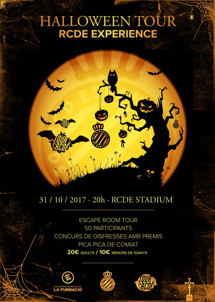 Halloween Tour a l’RCDE Stadium!