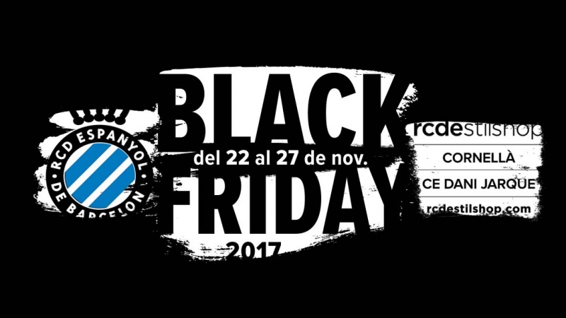 A partir d'avui, Black Friday a les botigues oficials del club!