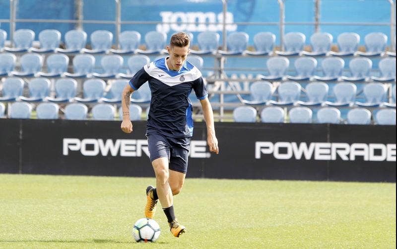 Pol Lozano, convocat amb la Sub-19