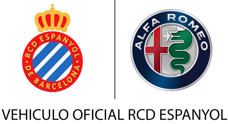 Alfa Romeo, Vehicle Oficial del RCD Espanyol de Barcelona