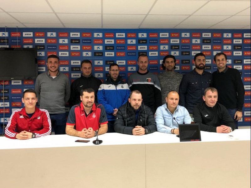 Formació per a entrenadors de Bulgària i Àustria