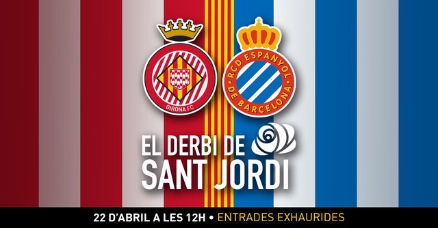 Girona-Espanyol, el derbi de Sant Jordi