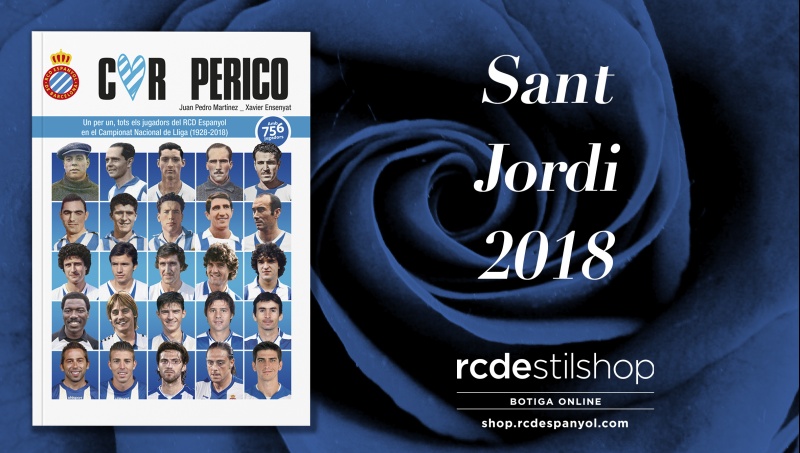 Sant Jordi blanc-i-blau