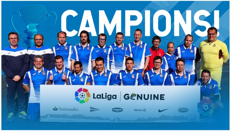 Campions de LaLiga Genuine!