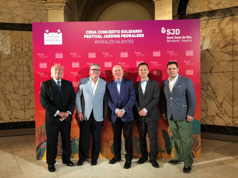 L'Espanyol, en el sopar solidari del Festival Jardins de Pedralbes