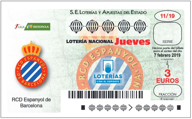 Presència a la Loteria Nacional