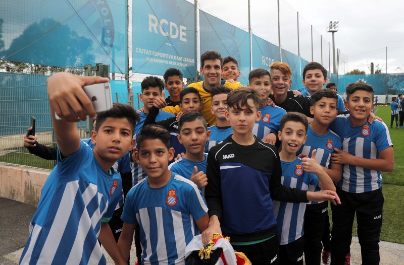 Visita de l’RCDE Academy Baghdad