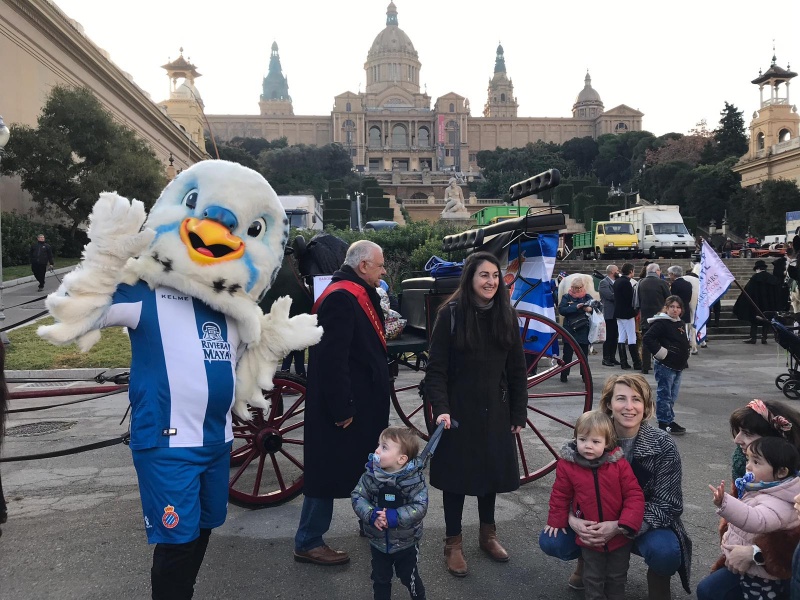 L’Espanyol de Barcelona participa als Tres Tombs