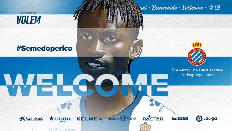 Semedo, nou jugador del RCD Espanyol