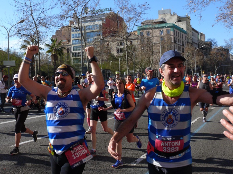 L’Espanyol present a la Marató de Barcelona