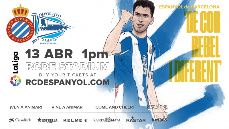 Entrades per al RCD Espanyol de Barcelona - Deportivo Alavés