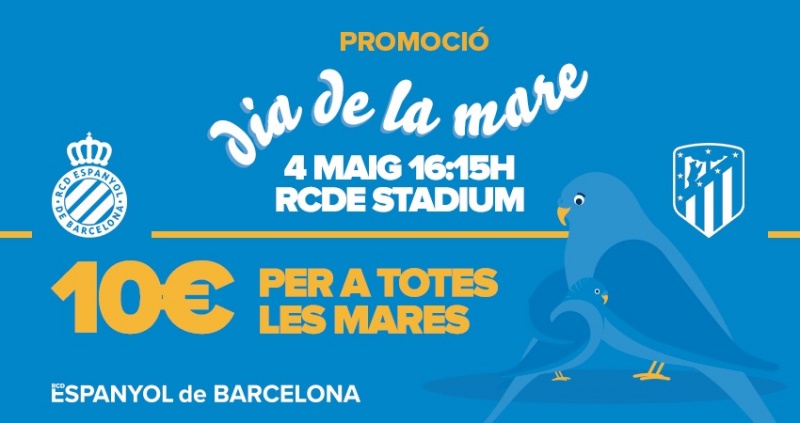 Totes les mares, amb el RCD Espanyol de Barcelona!