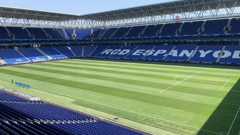 L’RCDE Stadium, preparat per al debut