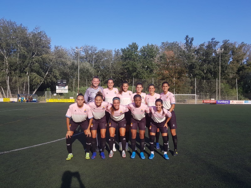 Golejada del RCD Espanyol Femení en el seu primer amistós de pretemporada