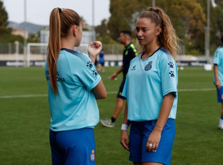 Ainhoa Marín, amb la Sub-19