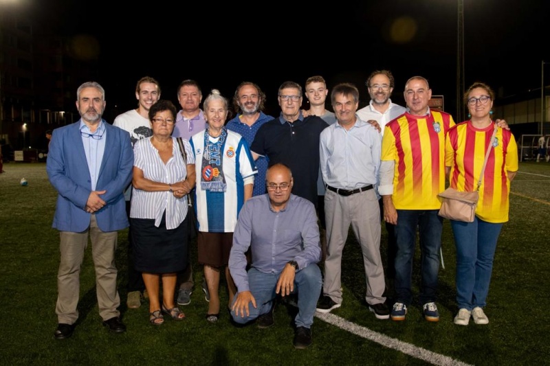 Els Veterans RCDE, a l’homenatge a Josep Artigas